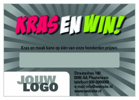 kraskaart grijze zonnenstraal