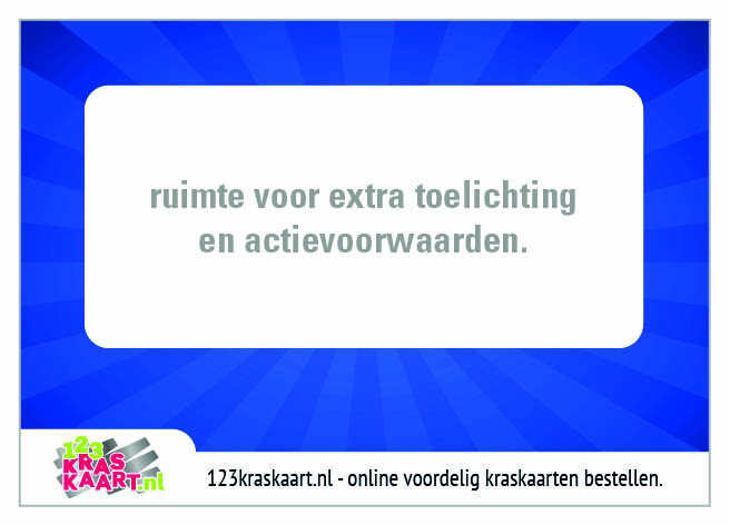 kraskaart blauwe zonnestraal kraskaart blauwe zonnestraal