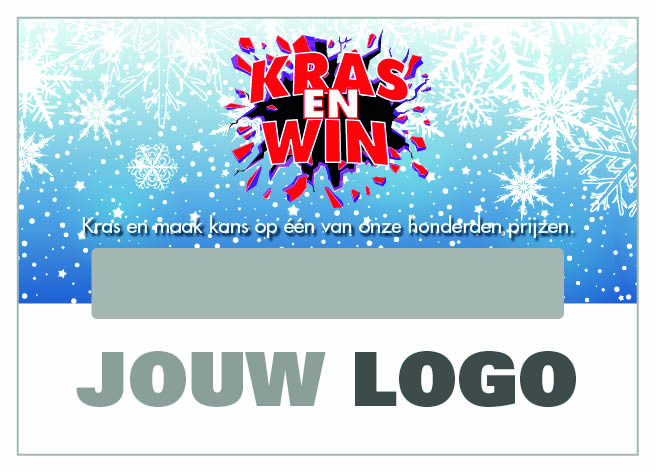 kraskaart ijsblauw met sneeuwsterren kraskaart ijsblauw met sneeuwsterren