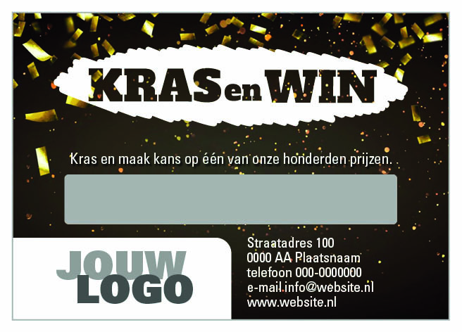 kraskaart bruin met gouden snippers kraskaart bruin met gouden snippers