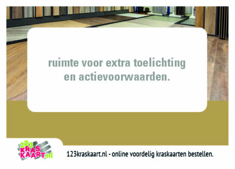 kraskaart winkel in vloeren