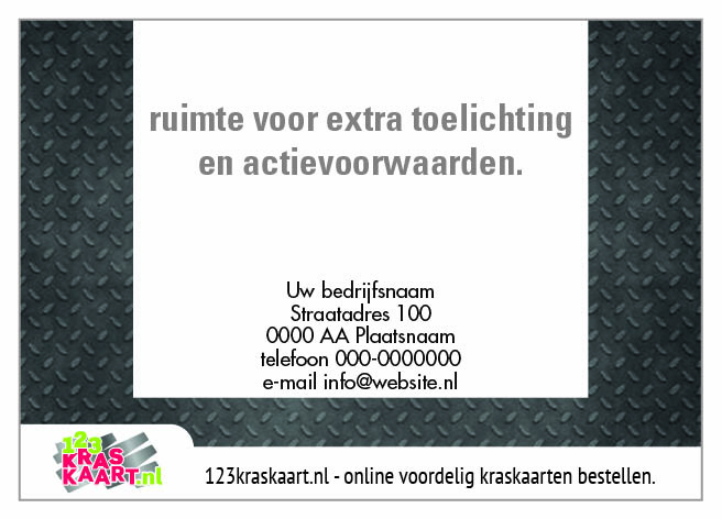 kraskaart antraciet tranenplaat kraskaart antraciet tranenplaat