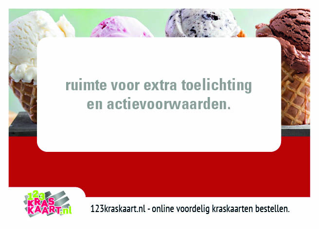 kraskaart ijssalon kraskaart ijssalon