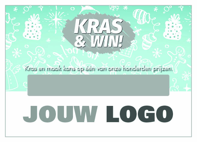 kraskaart ijsblauw sneeuw kraskaart ijsblauw sneeuw