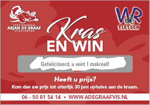 Kraskaarten A7 viskraam