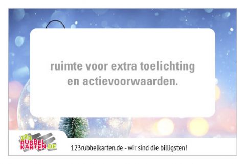 kraskaarten kerstactie